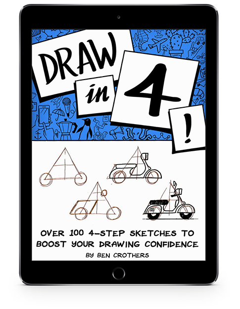 Draw In 4 Over 100 4 Step Sketches To Boost Your Drawing Confidence